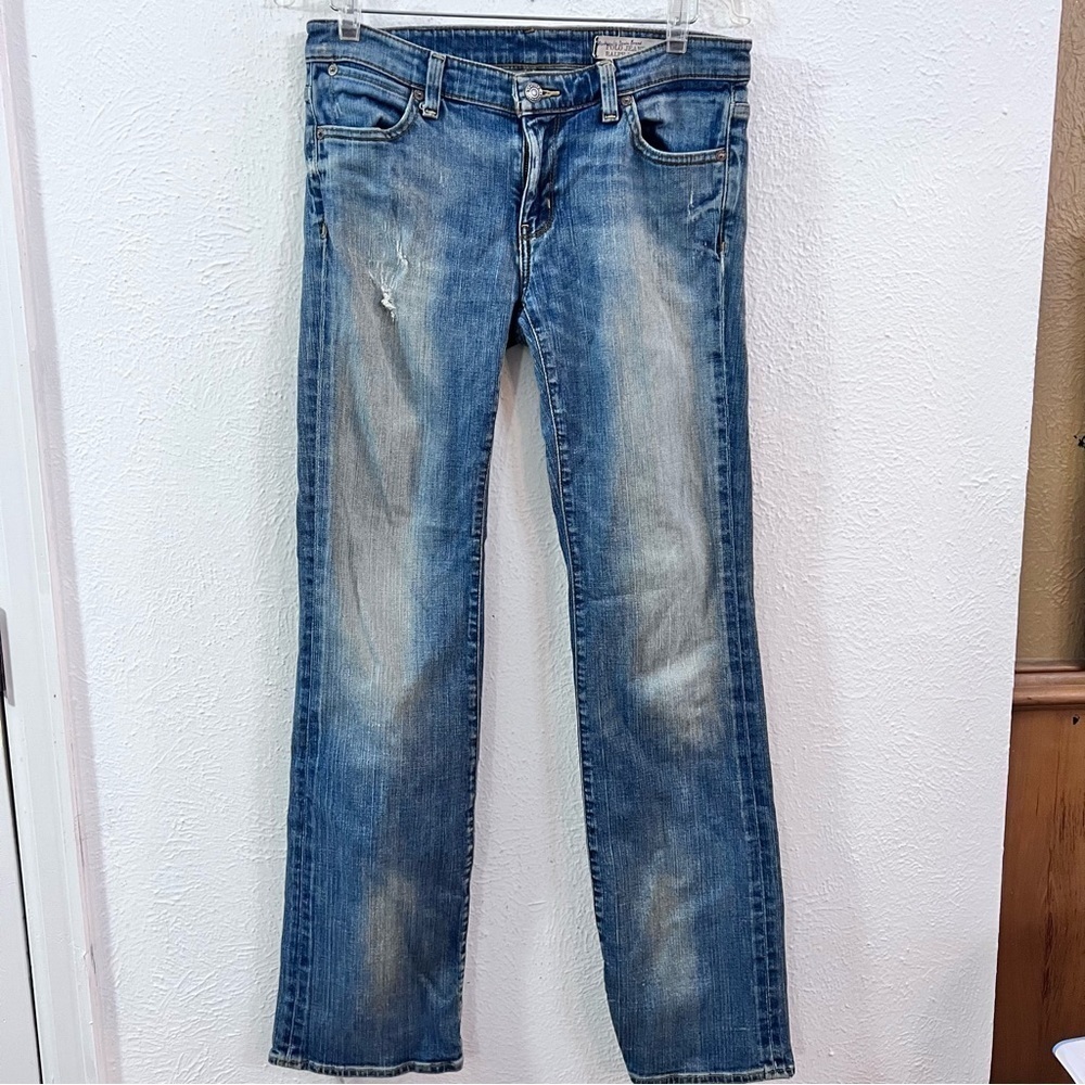 - Polo Jeans Kelly distressed boot cut jeans